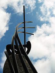 Image showing The monument of Steel