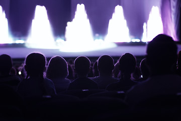 Image showing Audience watching a live performance