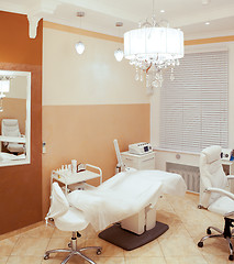 Image showing Interior of a beauty salon