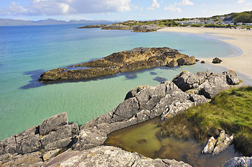 Image showing Beach landscape in Ireland