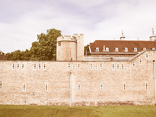 Image showing Tower of London vintage