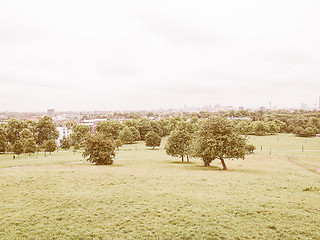 Image showing Primrose Hill London vintage