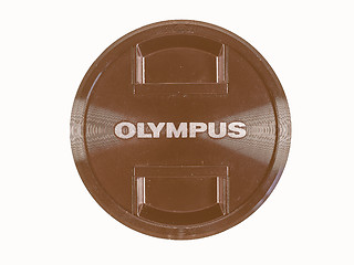 Image showing  Olympus lens cap vintage