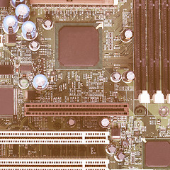 Image showing  Printed circuit vintage