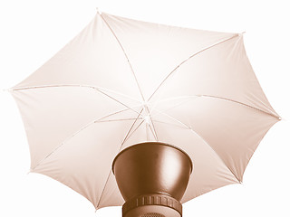 Image showing  Lighting umbrella vintage