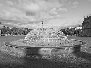 Image showing Schlossplatz (Castle square) Stuttgart