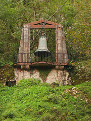 Image showing Bell on Green