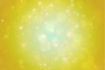 Image showing Festive multicolored background with bokeh and bright Golden lig