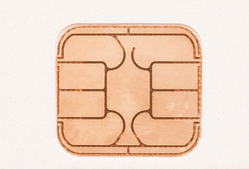 Image showing  Card chip vintage