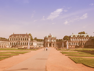 Image showing Dresden Zwinger vintage