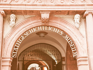 Image showing Stadtgeschichtliches Museum Leipzig vintage