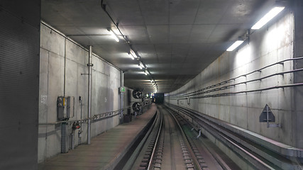 Image showing Interior of metropolitan
