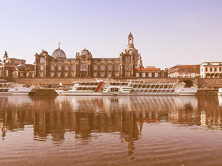 Image showing Dresden Hofkirche vintage