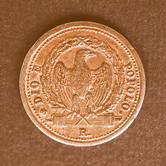 Image showing  Italian coin vintage