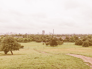 Image showing Primrose Hill London vintage