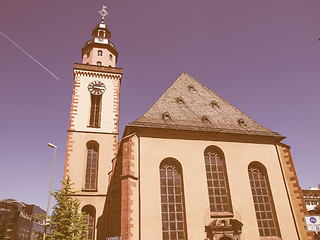 Image showing St Paul Church Frankfurt vintage