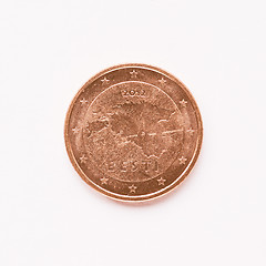 Image showing  Estonian 2 cent coin vintage