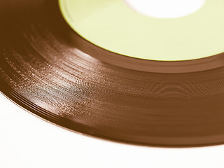 Image showing  Vinyl record vintage
