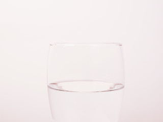 Image showing  Glass of water vintage