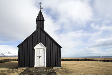 Image showing Black church of Budir