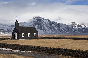 Image showing Black church of Budir