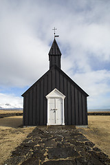 Image showing Black church of Budir