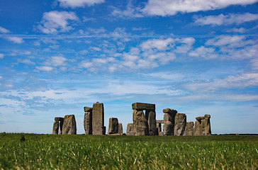 Image showing Stonehenge, Wiltshire, Großbritannien