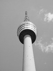 Image showing TV tower in Stuttgart