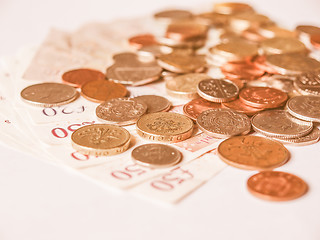 Image showing  British Pound vintage