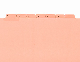 Image showing  Folder vintage