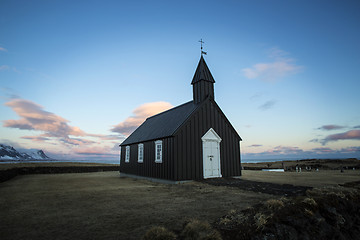 Image showing Black church of Budir