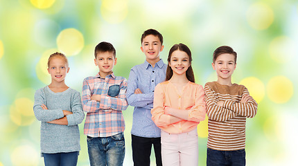 Image showing happy smiling children