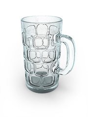 Image showing typical big beer glass