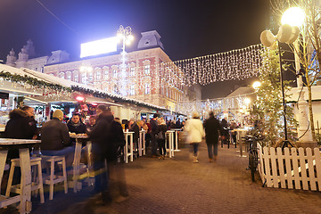 Image showing Advent time on Jelacic Square