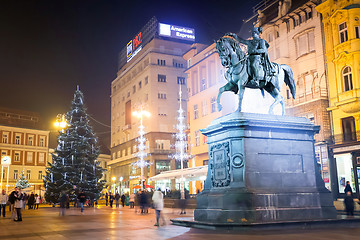 Image showing Statue of Ban Josip Jelacic