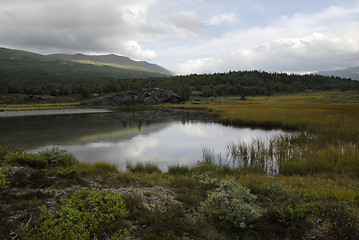 Image showing Mountain lake