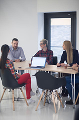 Image showing startup business team on meeting