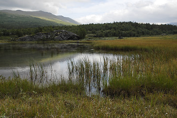 Image showing Mountain lake