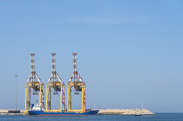 Image showing Container port