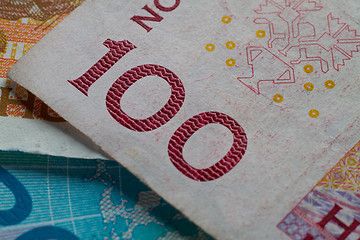 Image showing Norwegian money