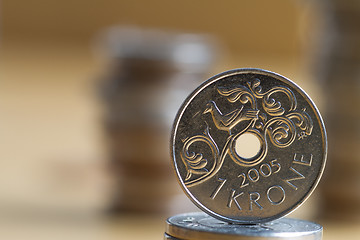 Image showing Norwegian coin