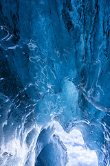 Image showing Amazing glacial cave