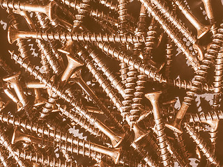 Image showing  Wood screw vintage