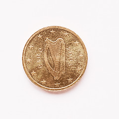 Image showing  Irish 10 cent coin vintage