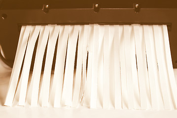 Image showing  Paper shredder vintage