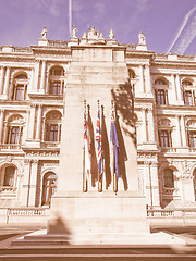 Image showing The Cenotaph London vintage