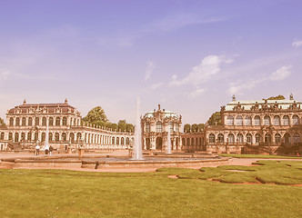 Image showing Dresden Zwinger vintage