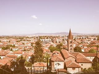 Image showing Turin panorama vintage