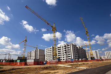 Image showing new construction  .  Belarus