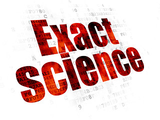Image showing Science concept: Exact Science on Digital background